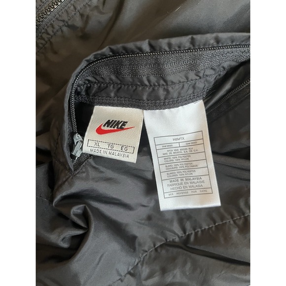 Vintage Nike Windbreaker Reversible Jacket Full Zip Coat XL - Picture 6 of 16